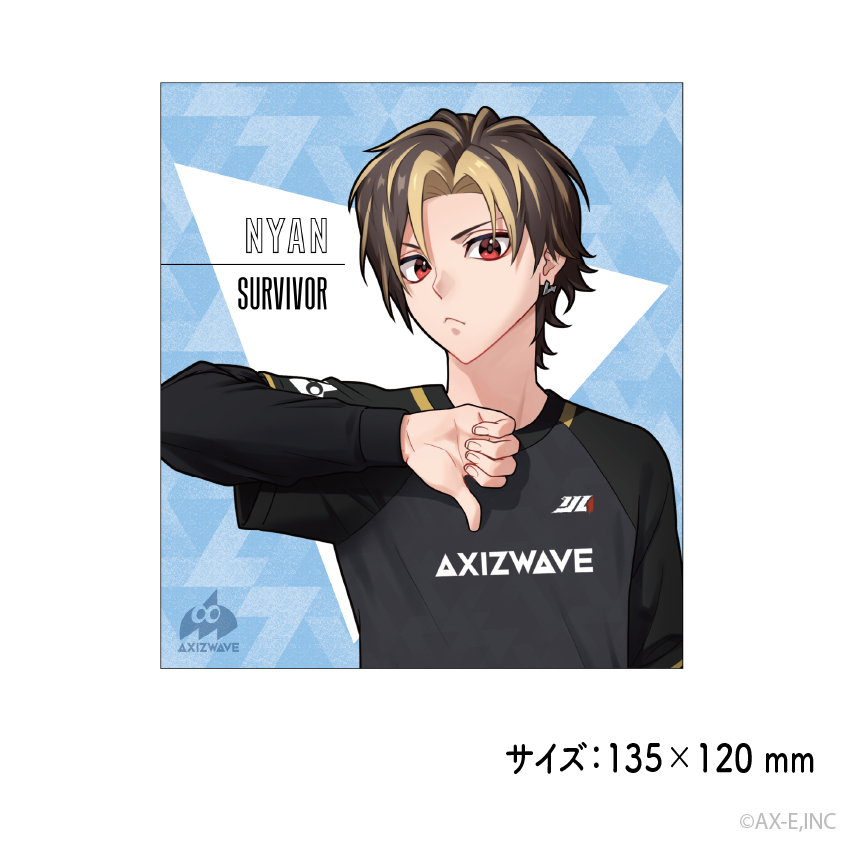 AXIZ 2024AW_ミニ色紙_Nyan