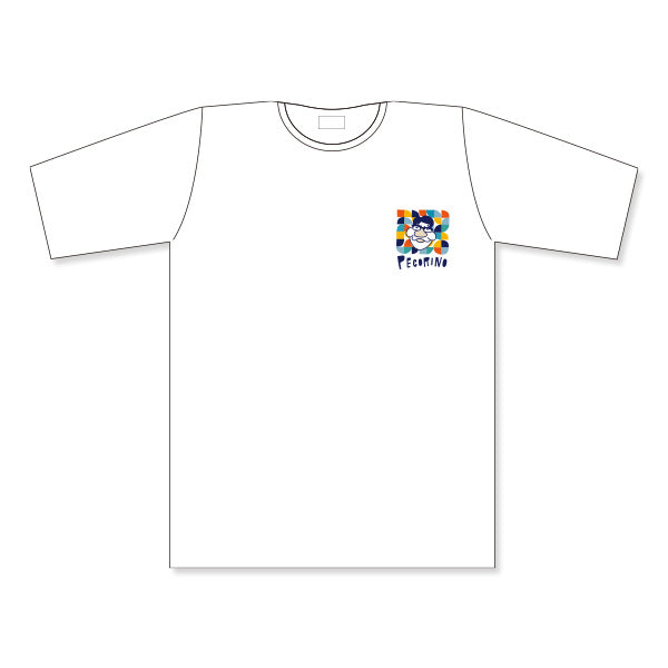 Tシャツ ペコリーノ ポップ ホワイト M / L / XL <7月28日(火)より発送予定>