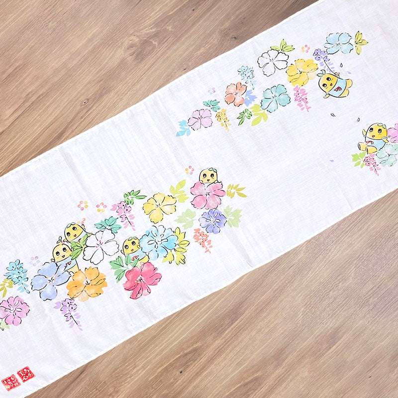 ふなっしーLAND ふなっしーガーゼタオル