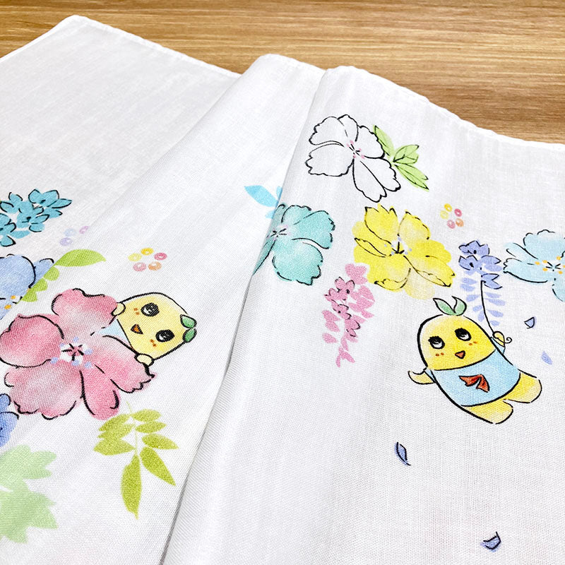 ふなっしーLAND ふなっしーガーゼタオル