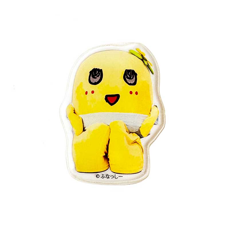 ふなっしーLAND ふなっしーアクリルステッカー(体育座り)