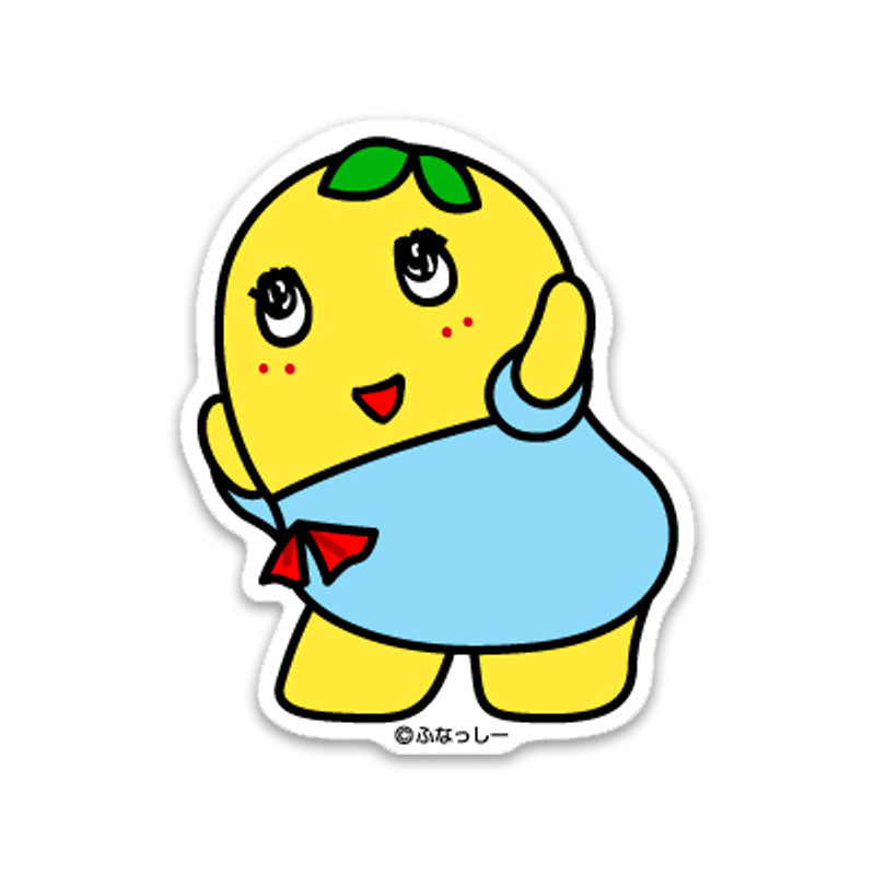 ふなっしービニールステッカー(プリケツ)