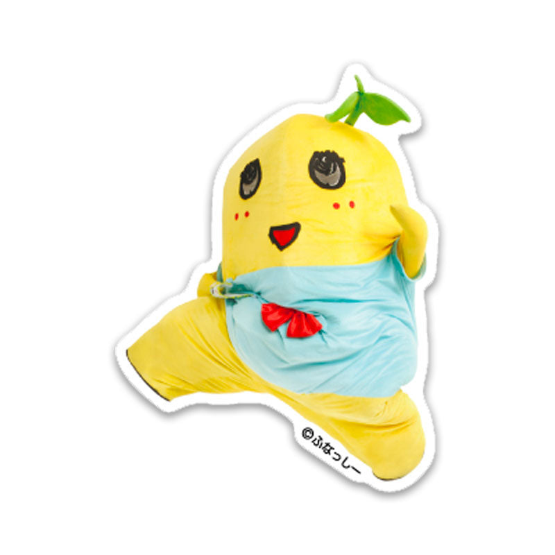 ふなっしービニールステッカー(ヒャッハー)