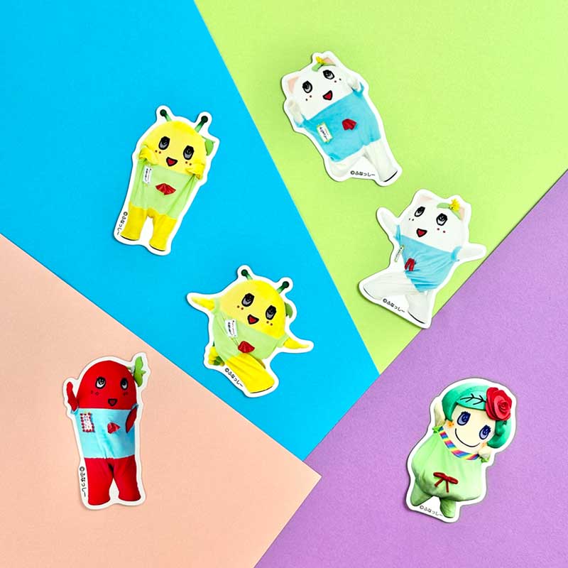 ぺアンヌビニールステッカー(投球ポーズ)