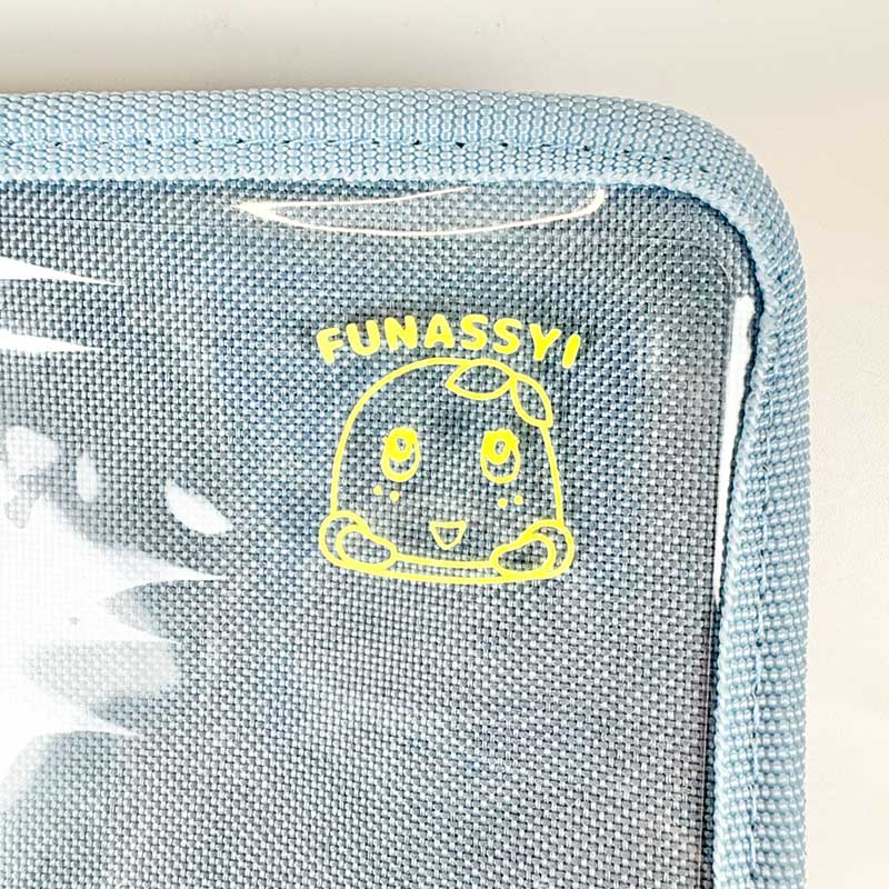 ふなっしーLAND ふなっしー梨活ポーチ(ブルー)