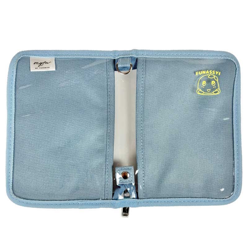 ふなっしーLAND ふなっしー梨活ポーチ(ブルー)