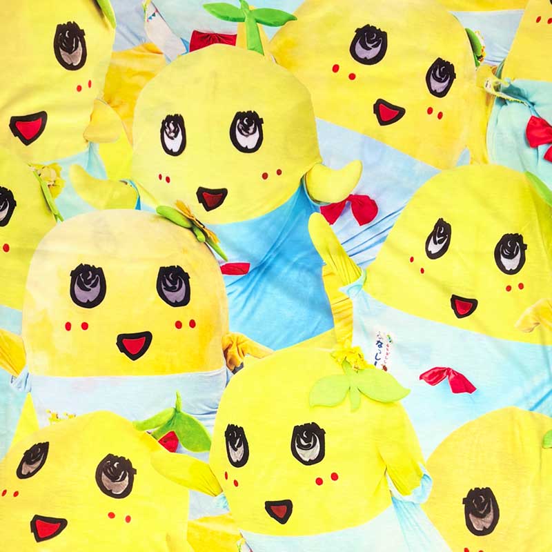 ふなっしーLAND ふなっしーだらけTシャツ