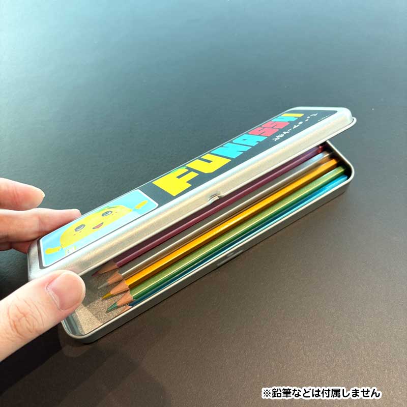 ふなっしーLAND ふなっしー缶ペンケース(実写)