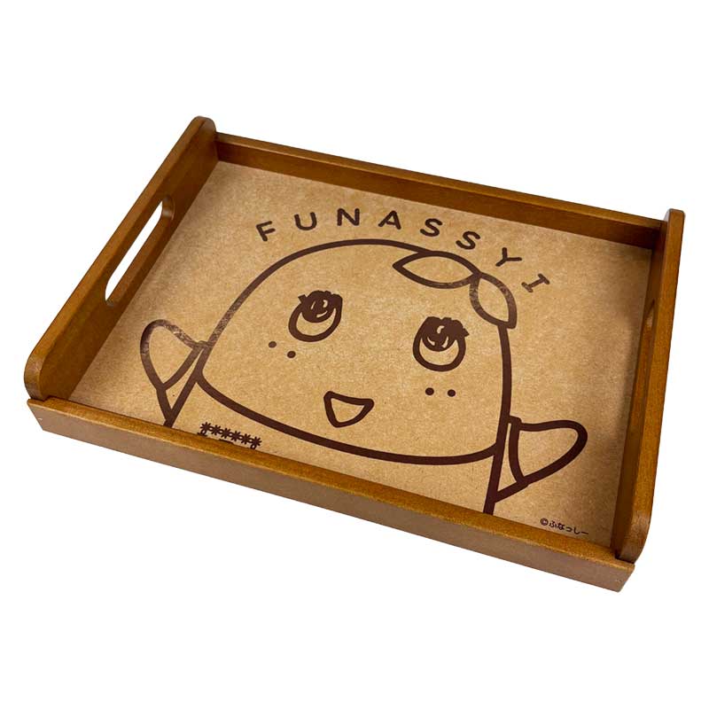 ふなっしーLAND ふなっしーウッドトレイ(かおがドン)