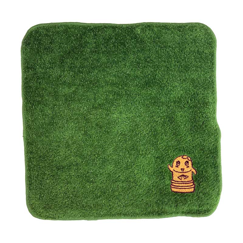 ふなっしーLAND ふなっしーはにわ刺繍ハンドタオル
