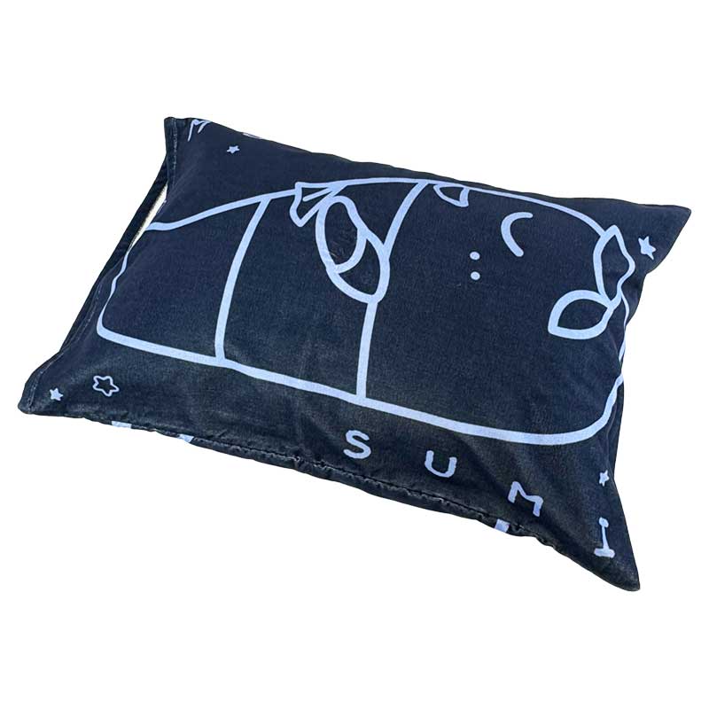 ふなっしーLAND ふなっしーもやすみ枕カバー(ネイビー)