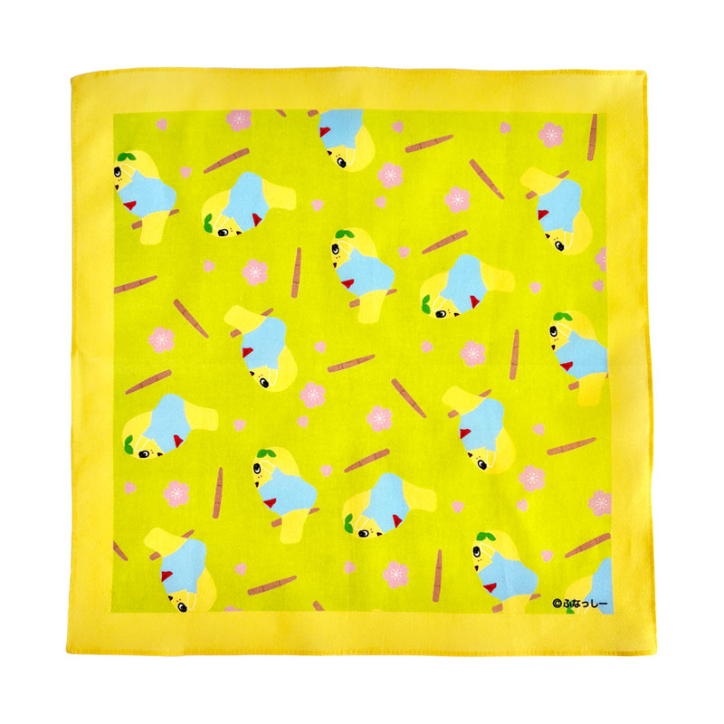 ふなっしーLAND ふなっしー春をよぶケツゴボウハンカチーフ