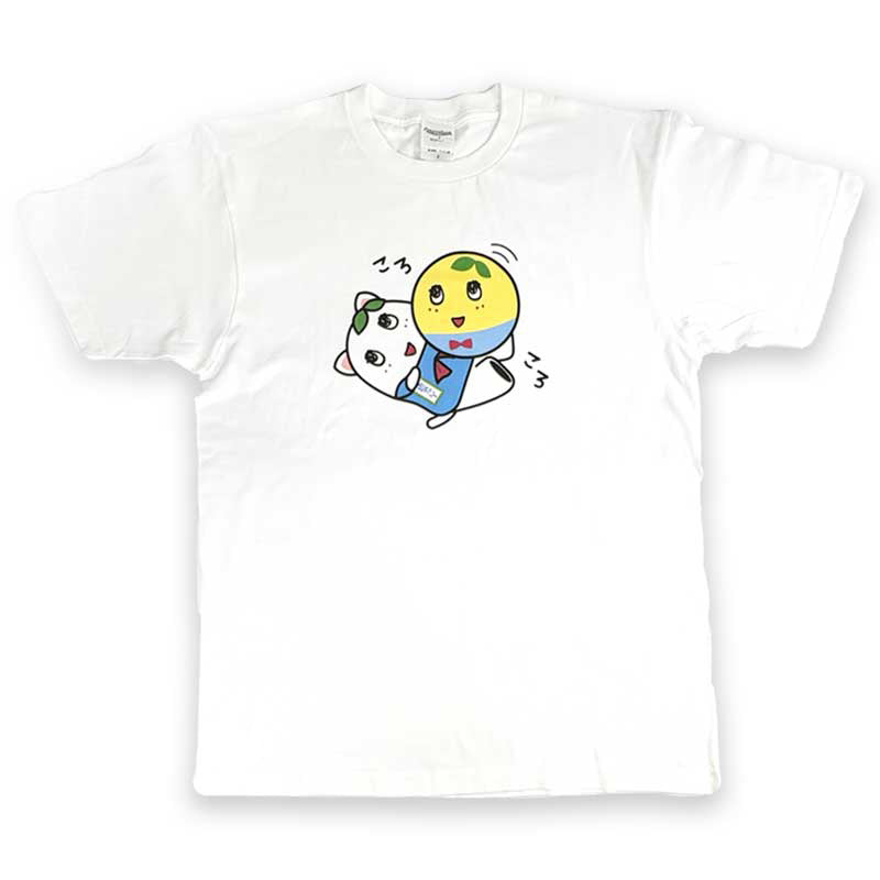 PochiMart】ふなっしーLAND ふなっしーたまとふにゃっしーTシャツ