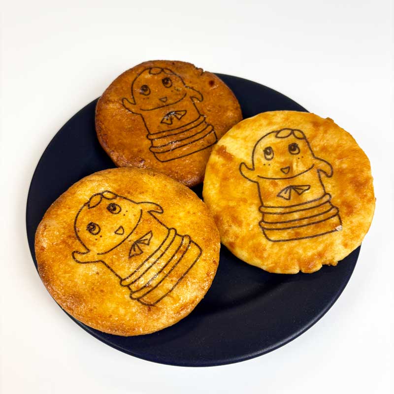 ふなっしーLAND ふなっしーはにわせんべい