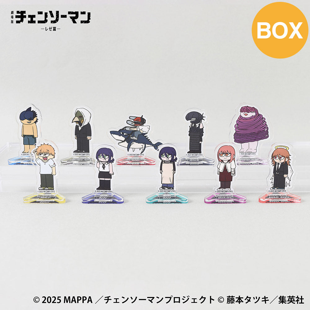 【ご予約10/5正午まで】劇場版チェンソーマン レゼ篇 ジロリ トレーディング ミニアクリルスタンド (全10種) コンプリートBOX <12月中旬発送予定>