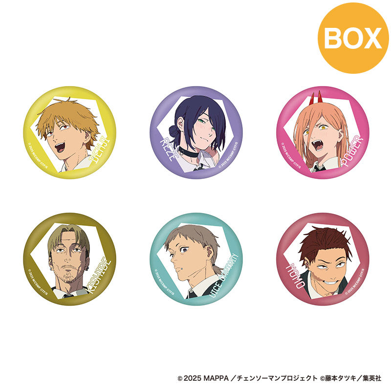 【ご予約8/7正午まで】劇場版チェンソーマン レゼ篇 Facial expression トレーディング 缶バッジ Vol.1 (全6種) コンプリートBOX <9月下旬発送予定>