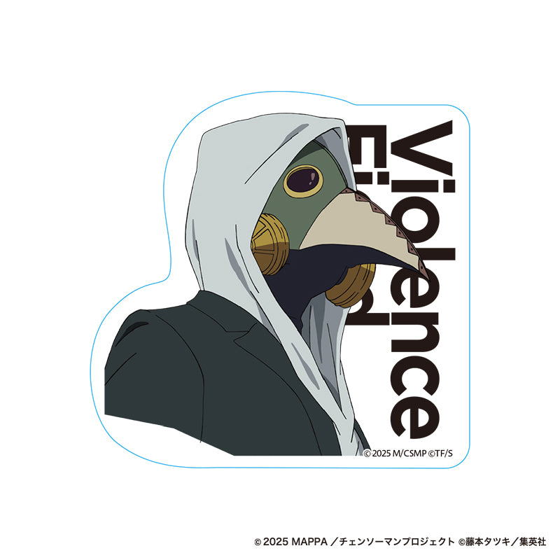 【ご予約8/7正午まで】劇場版チェンソーマン レゼ篇 Facial expression ダイカットステッカー 暴力の魔人 <9月下旬発送予定>