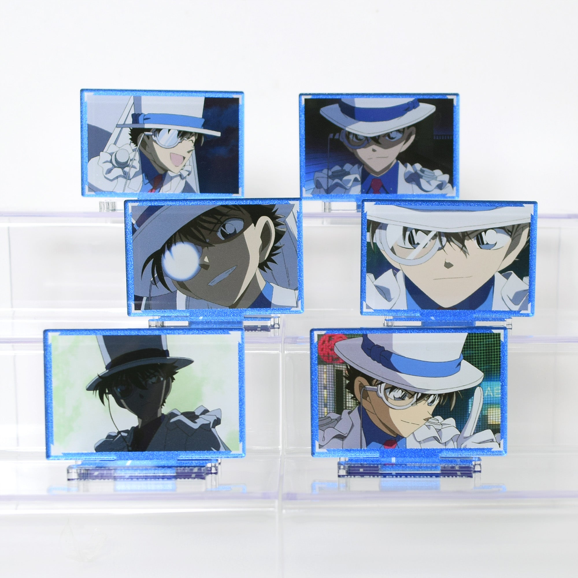 BOX】名探偵コナン 場面写トレーディングメタリックミニアクリルスタンド 怪盗キッドcollection vol.2(