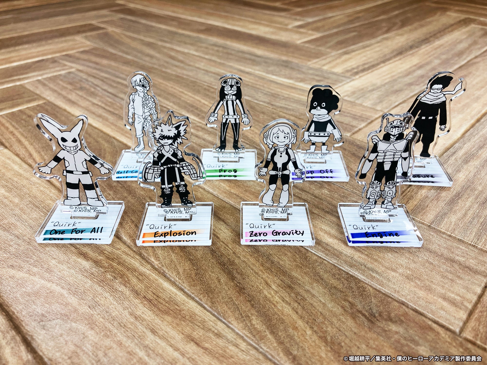 僕のヒーローアカデミア トレーディング ミニアクリルスタンド ~デクのノート風ver.~ (全8種 BOX)