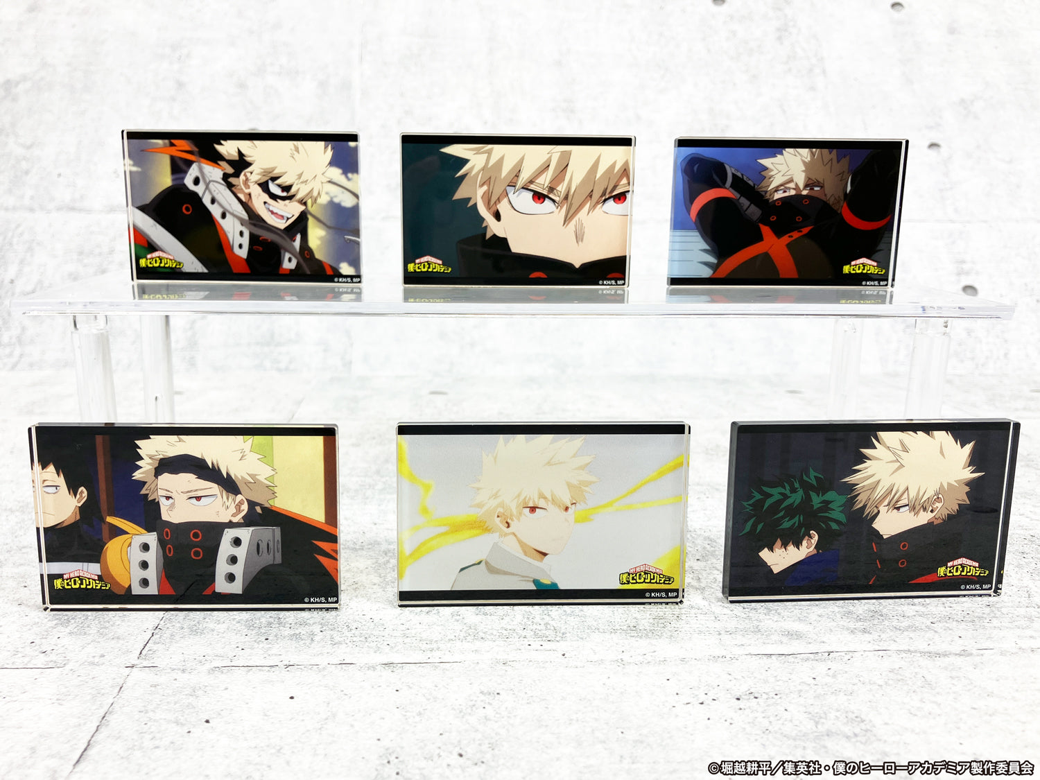 僕のヒーローアカデミア トレーディング 場面写アクリルブロック ~爆豪勝己ver.~ (全6種 BOX)