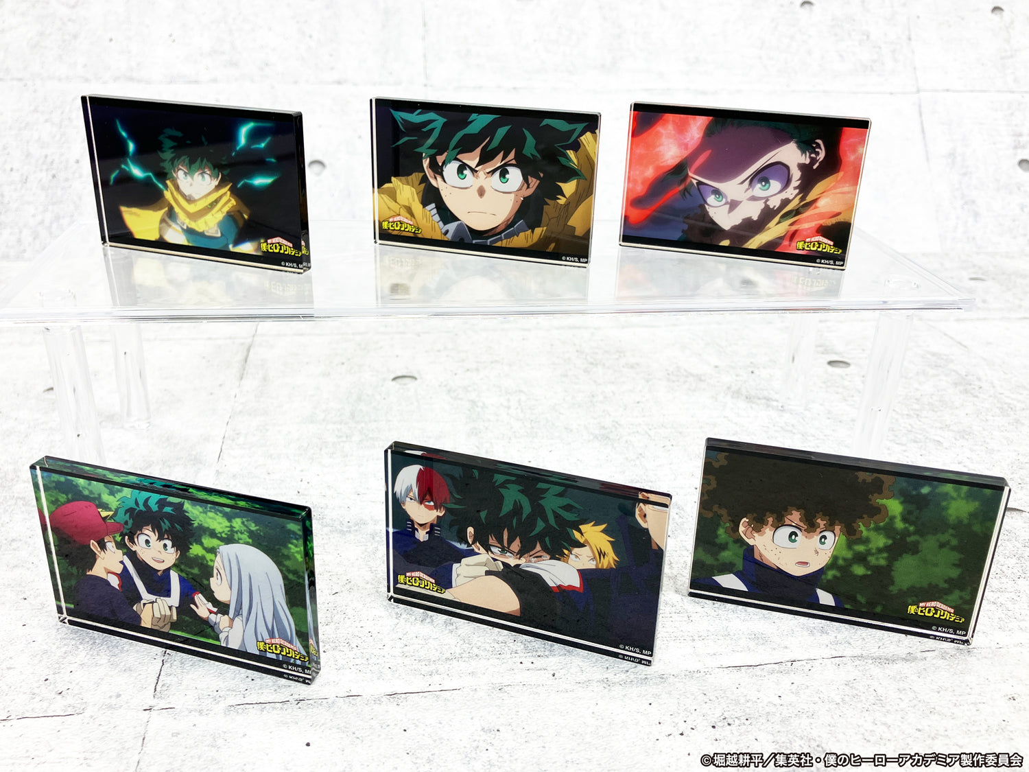 僕のヒーローアカデミア トレーディング 場面写アクリルブロック ~爆豪勝己ver.~ (全6種 BOX)