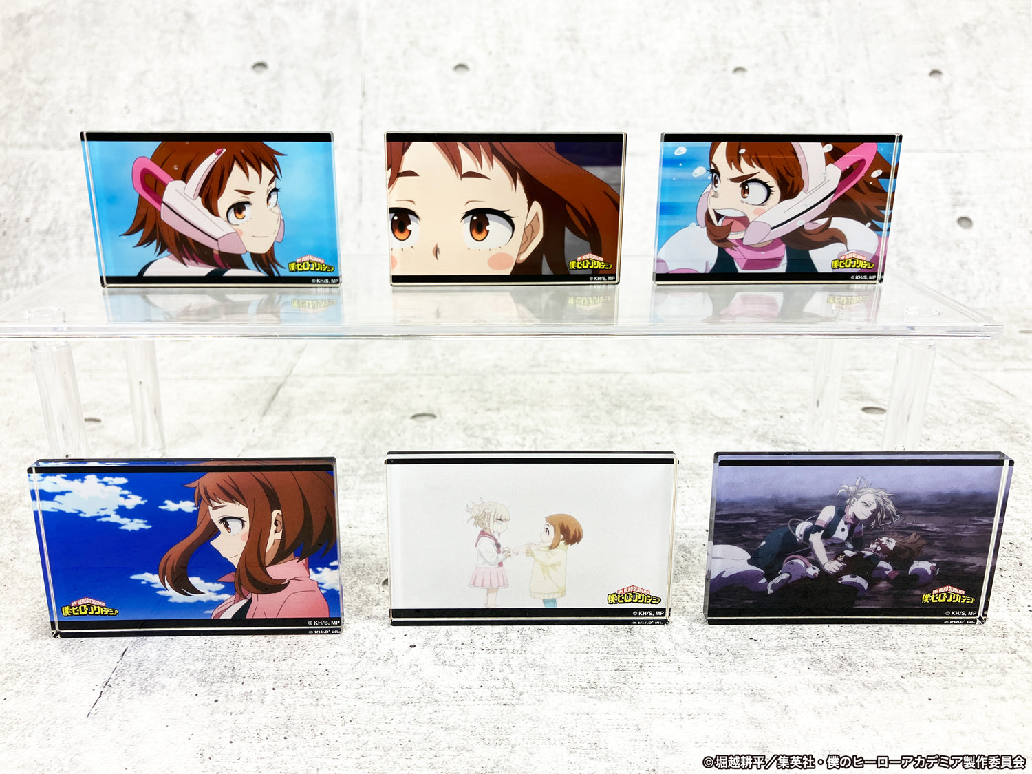 僕のヒーローアカデミア トレーディング 場面写 アクリルブロック ~麗日お茶子ver.~ (全6種 BOX)