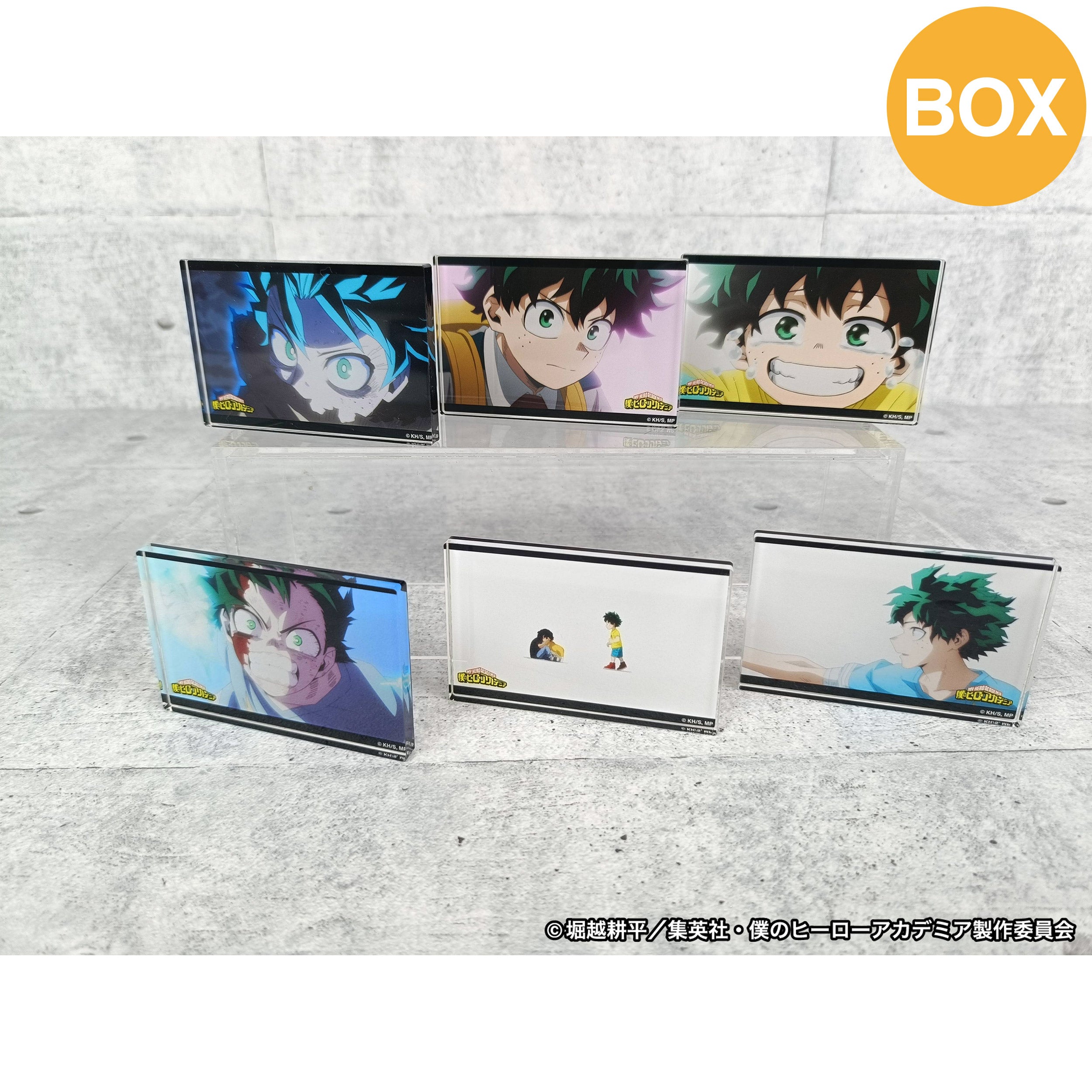 【ご予約6/29正午まで】僕のヒーローアカデミア トレーディング 場面写アクリルブロック ~緑谷ver.~vol.3 (全6種) コンプリートBOX <9月上旬発送予定>