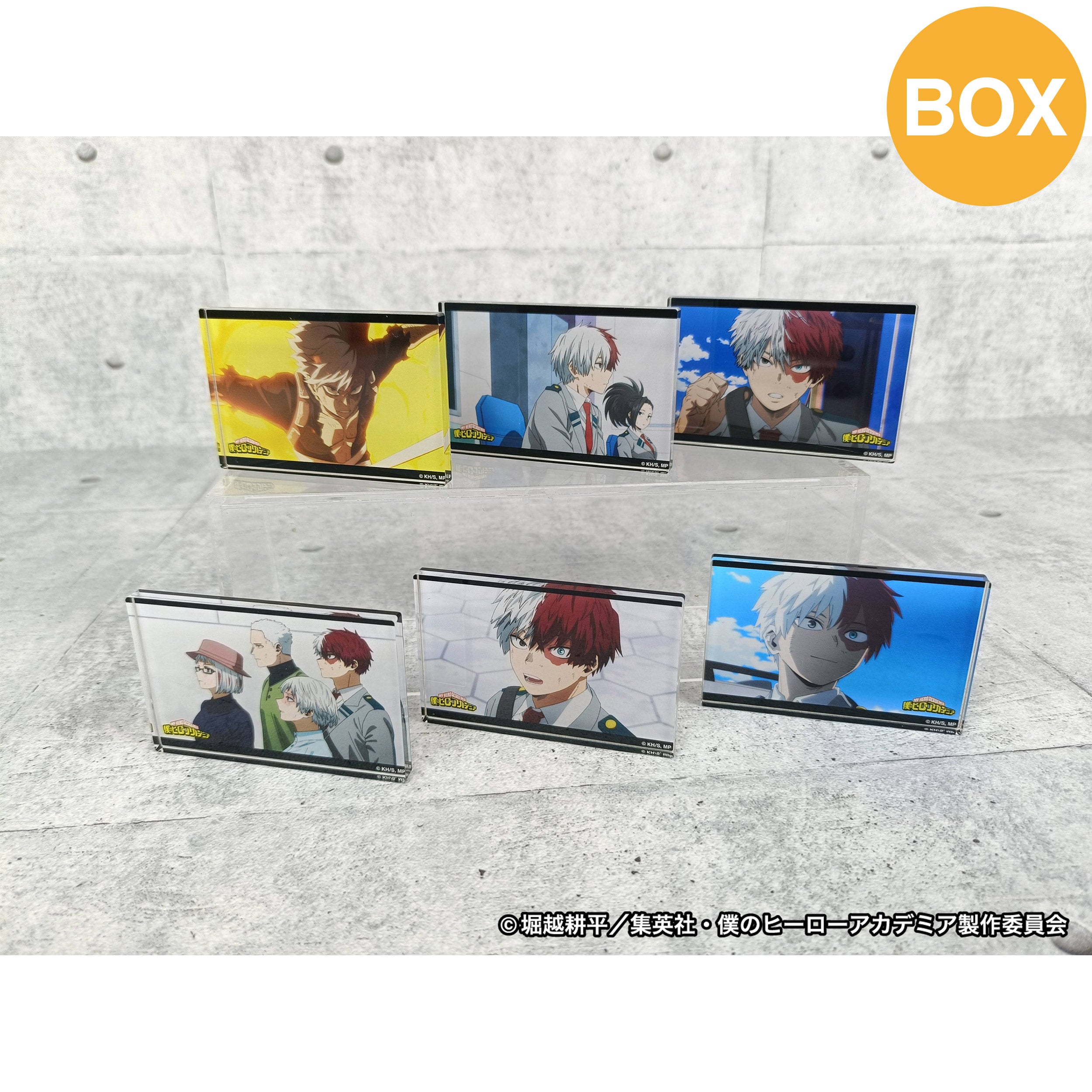【ご予約6/29正午まで】僕のヒーローアカデミア トレーディング 場面写アクリルブロック ~轟ver.~vol.2 (全6種) コンプリートBOX <9月上旬発送予定>