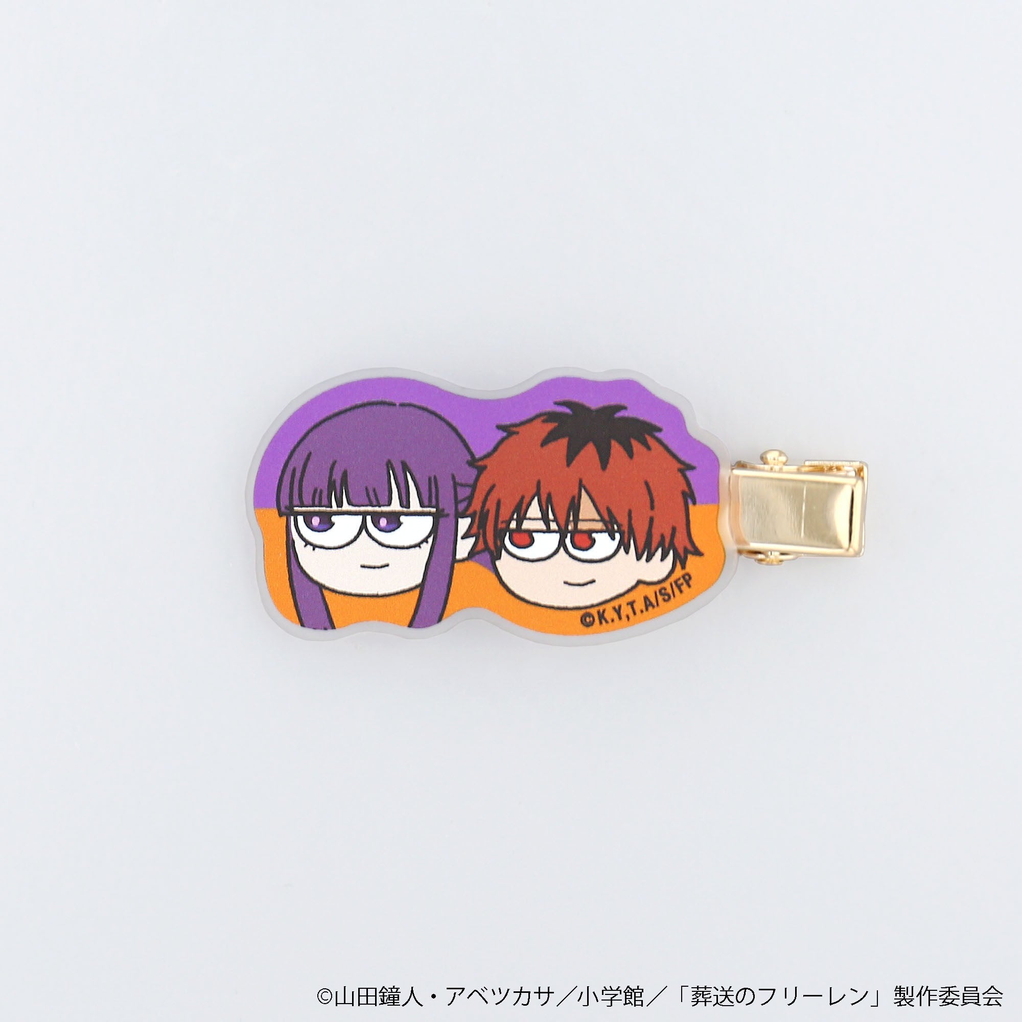 【ご予約11/28正午まで】葬送のフリーレン ジロリ 前髪クリップ フェルン&シュタルク<3月中旬頃発送予定>