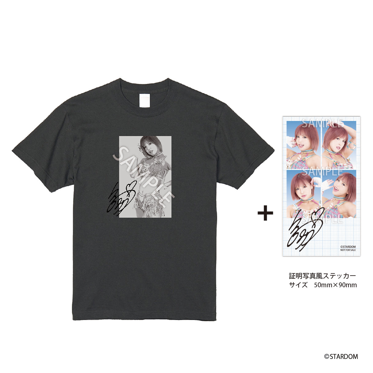 STARDOM Ｔシャツ 白川未奈 Ｌ