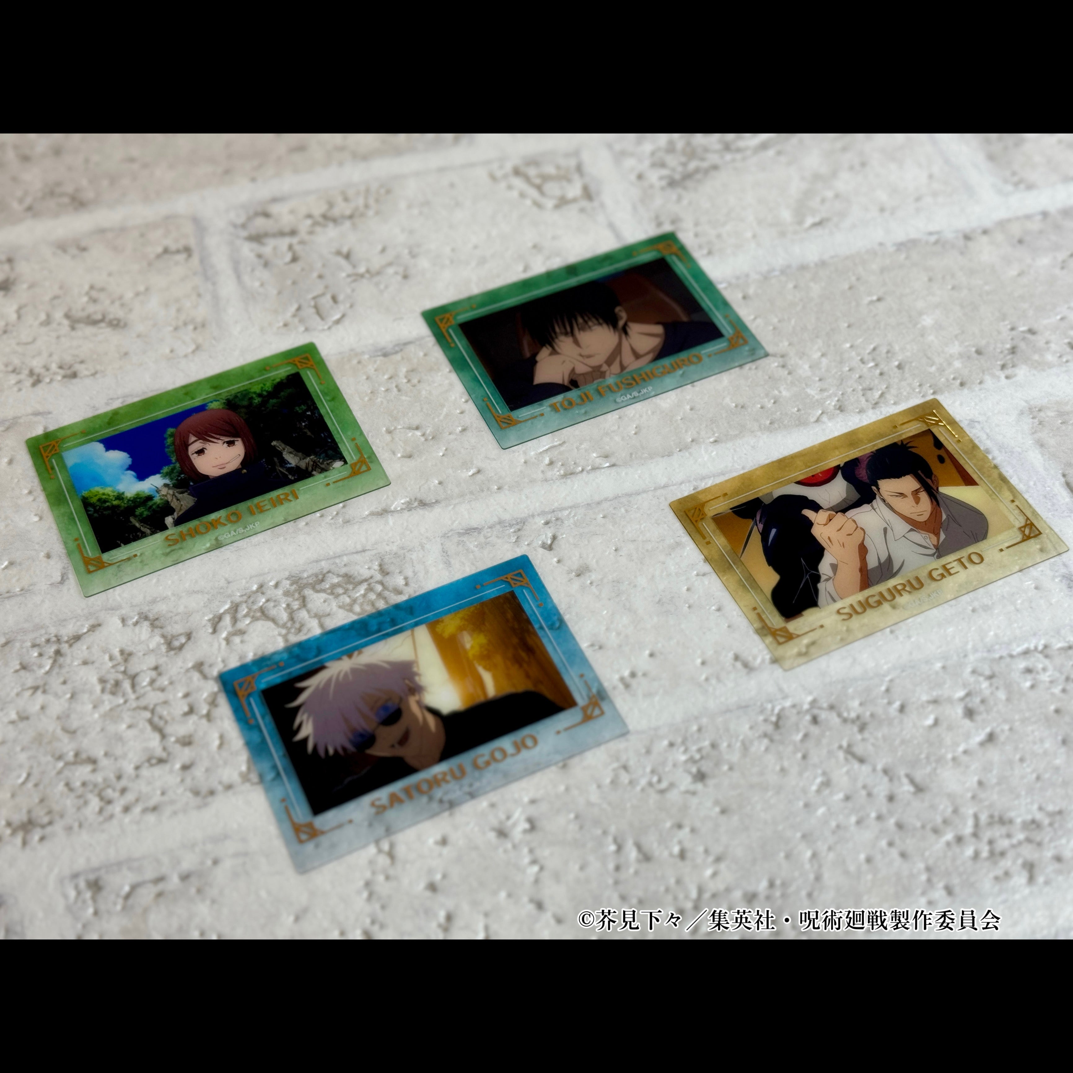 Jyujutsu Kaisen: Foil Stamped Scenes Clear Card Collection -Kaitama/Jade Fold- (Suguru Natsuyui) 9 pieces, BOX <Scheduled to ship around mid-June>.