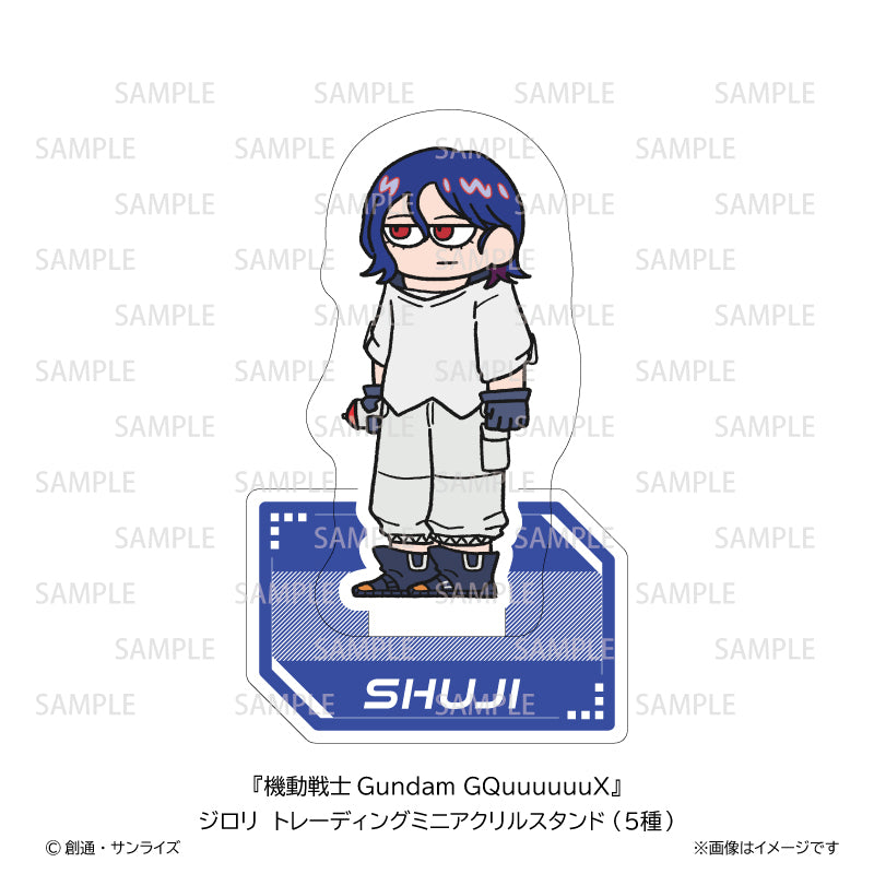 機動戦士Gundam GQuuuuuuX ジロリ トレーディング ミニアクリルスタンド (5種 BOX)