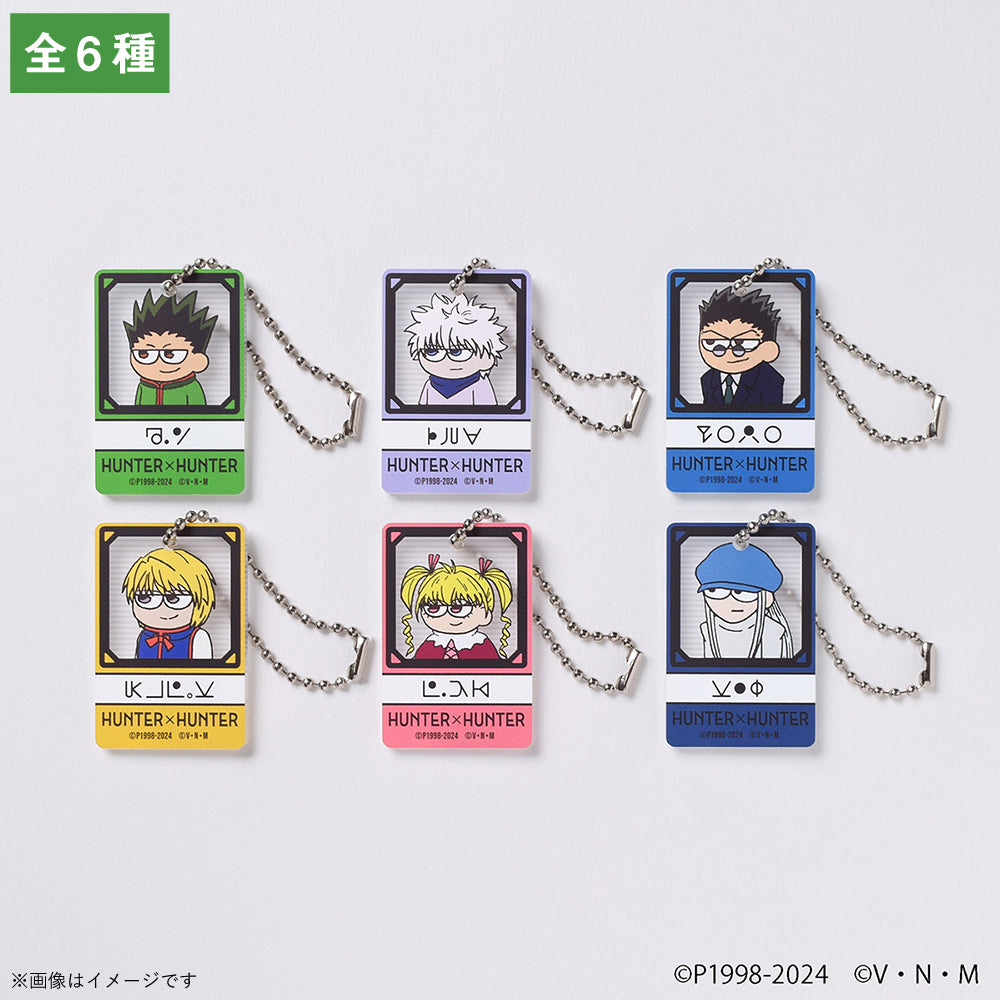 『HUNTER×HUNTER』 ジロリ トレーディング ラバー塗装風アクリルキーホルダーA(6種) BOX