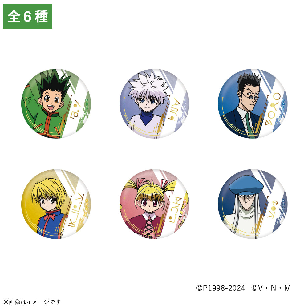 『HUNTER×HUNTER』 トレーディング 箔押し缶バッジA(6種) BOX