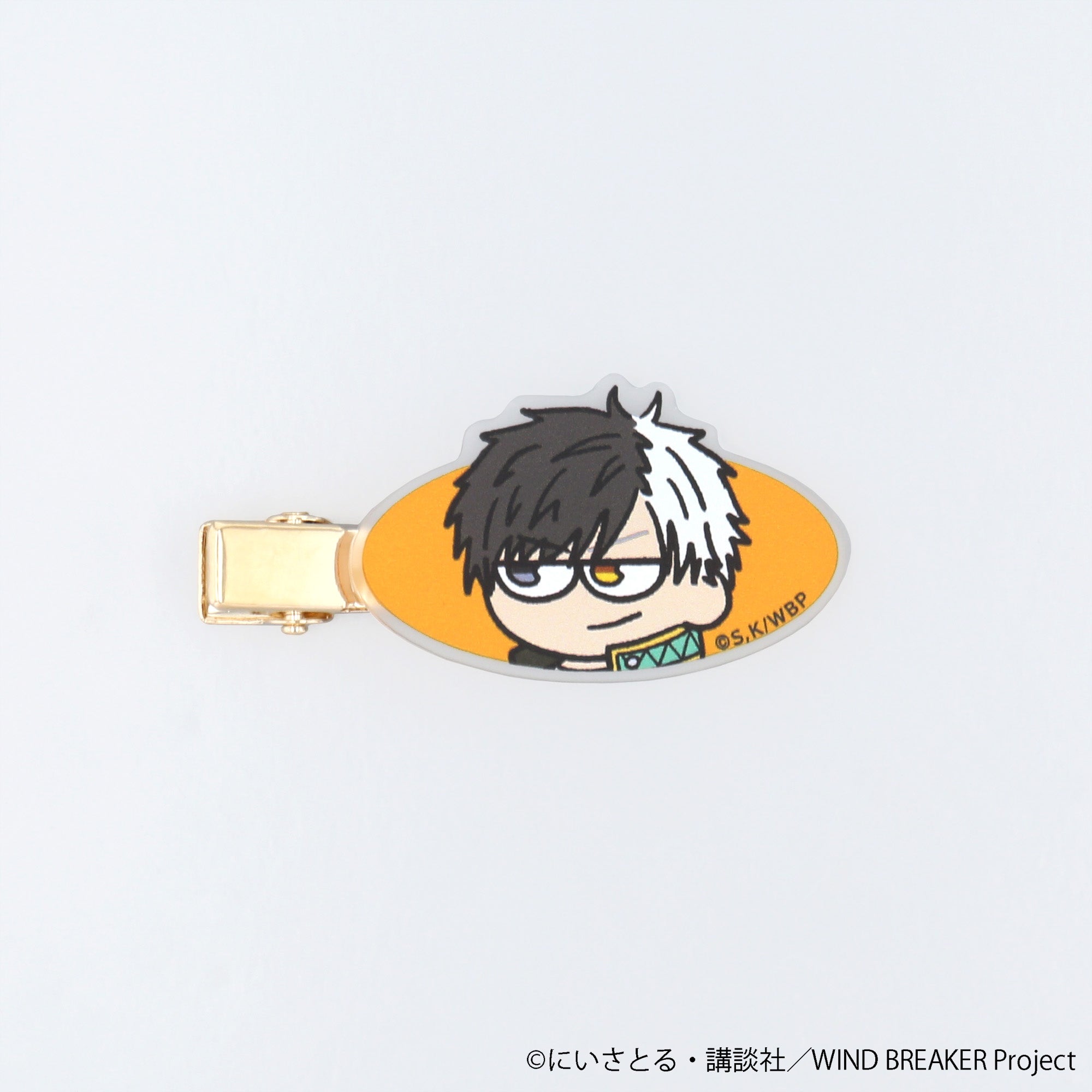 【ご予約7/14正午まで】WIND BREAKER ジロリ ヘアクリップ 桜 遥 <10月中旬頃発送予定>