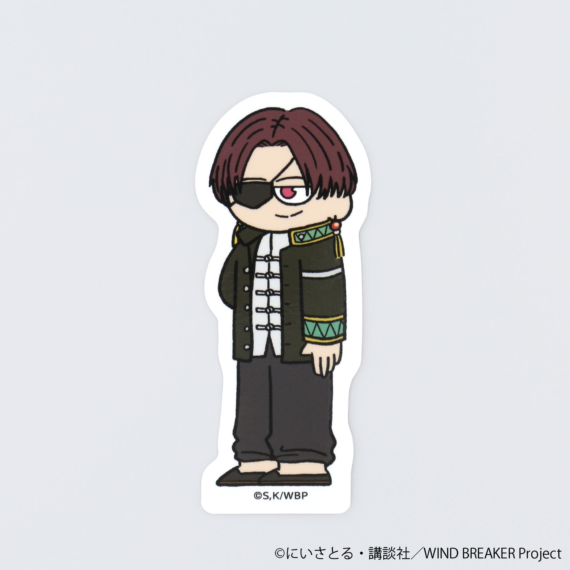 【ご予約7/14正午まで】WIND BREAKER ジロリ ダイカットステッカー 蘇枋 隼飛 <10月中旬頃発送予定>