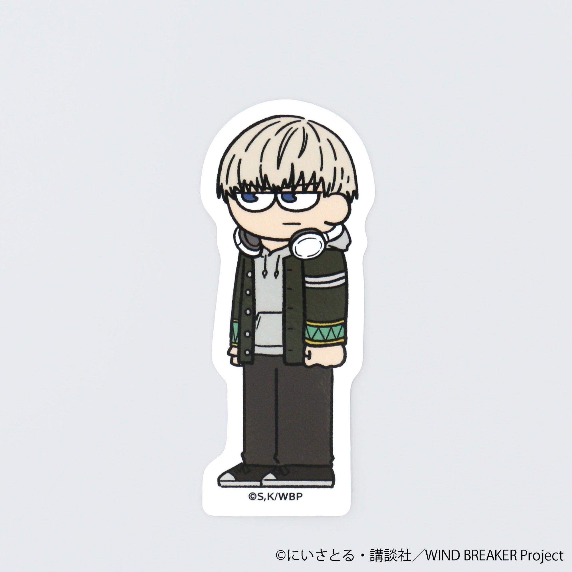 Pochimart】WIND BREAKER ジロリ ダイカットステッカー 梶 蓮