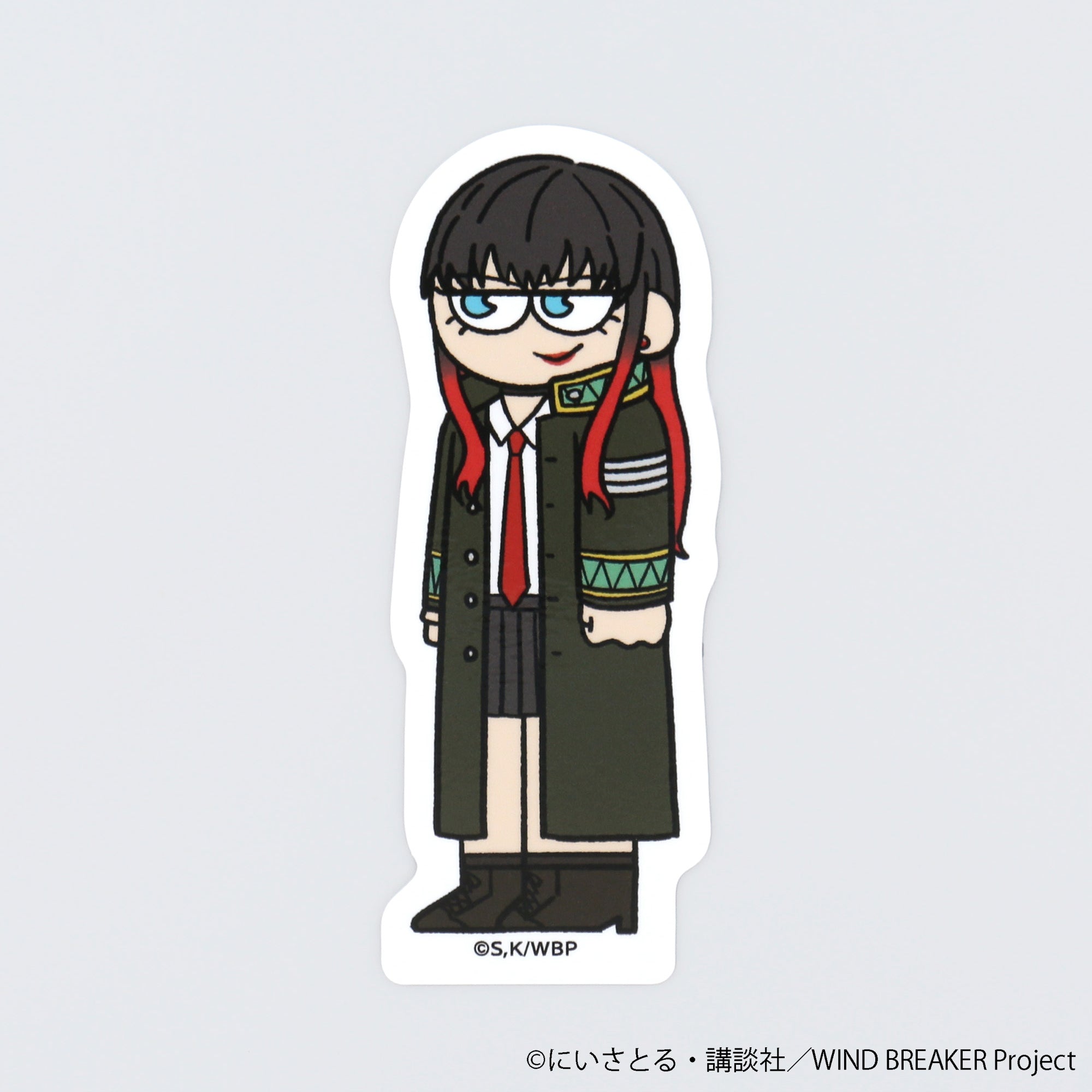 WIND BREAKER ジロリ ダイカットステッカー 椿野 佑