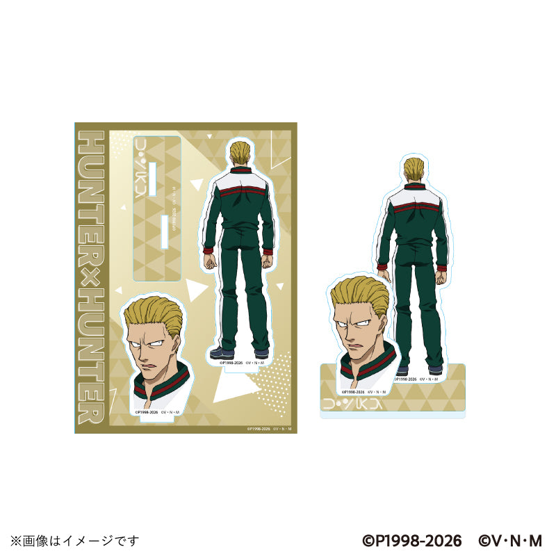 HUNTER × HUNTER 幻影旅団 フィンクス アクリルスタンド セット PochiMart】HUNTER×HUNTER Back viewアクリルスタンド フィンクス