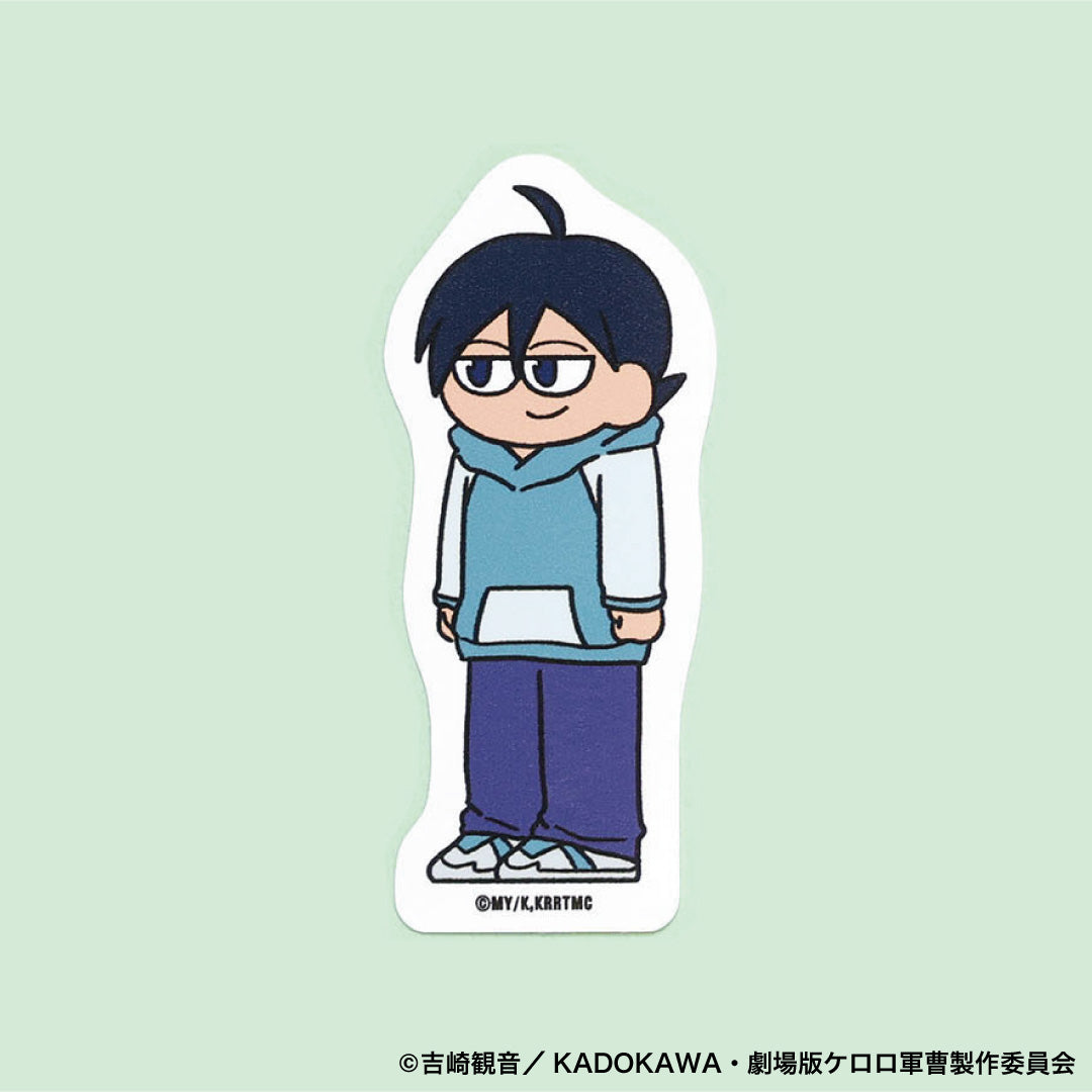 【ご予約5/8正午まで】ケロロ軍曹 ジロリダイカットステッカー冬樹 <7月下旬発送予定>