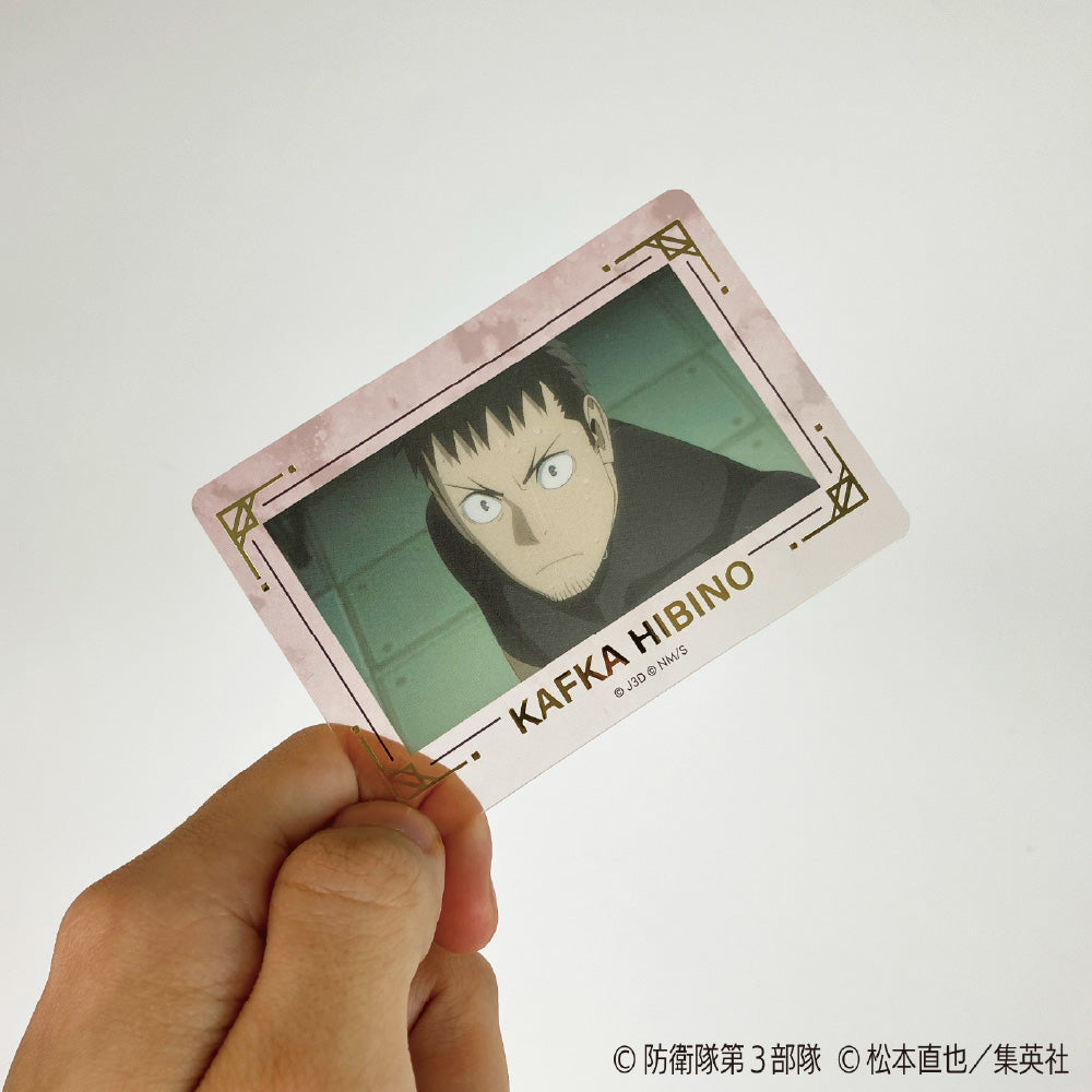 【ご予約5/7正午まで】怪獣8号 箔押し場面写クリアカードコレクション (日比野カフカ&怪獣8号) (全10種) 単品販売 <7月下旬~8月上旬発送予定>