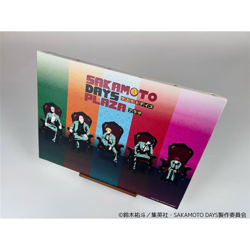 【ご予約5/14正午まで】SAKAMOTO DAYS限定 描き下ろし キャンバスボード (Chair) <7月下旬~8月上旬発送予定>