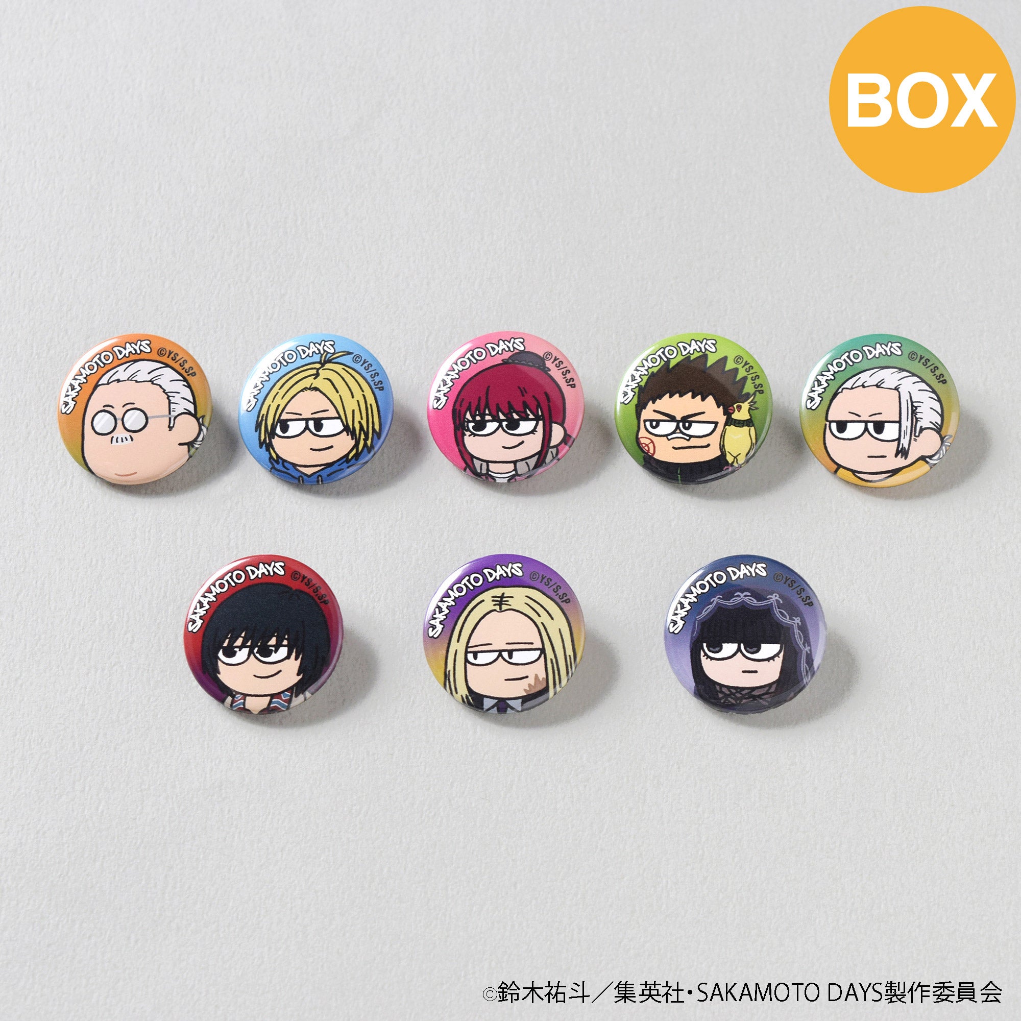 【ご予約5/14正午まで】SAKAMOTO DAYS ジロリ まめかん (全8種) コンプリートBOX <7月下旬~8月上旬発送予定>