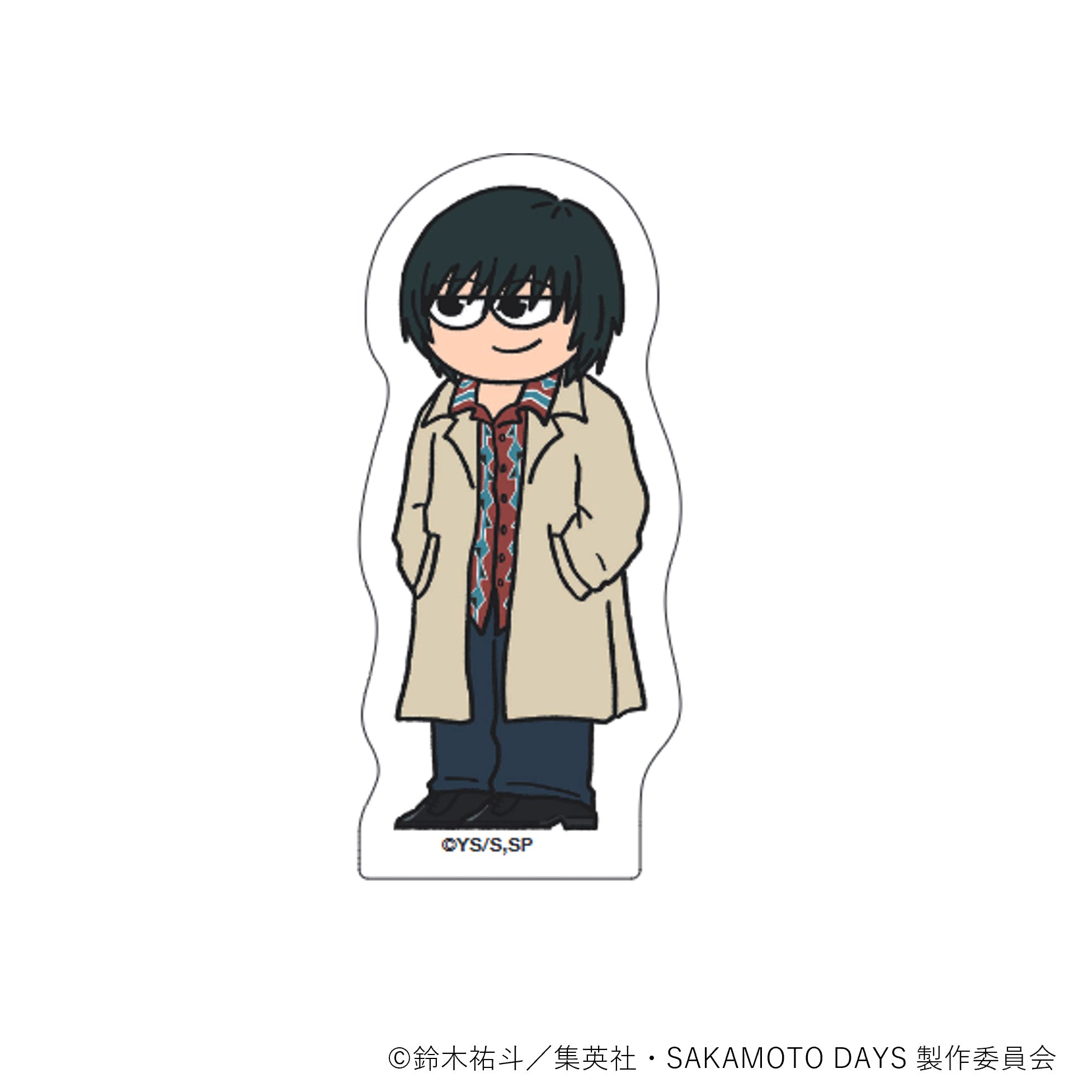 【ご予約5/14正午まで】SAKAMOTO DAYS ジロリ ダイカットステッカー (南雲) <7月下旬~8月上旬発送予定>