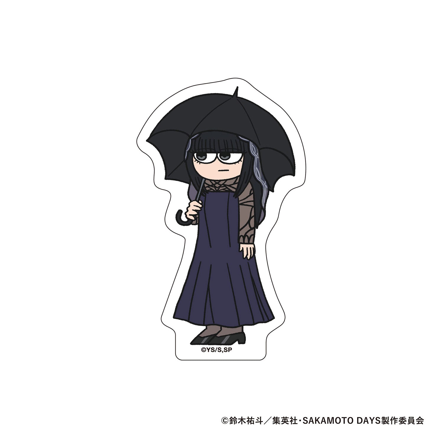 【ご予約5/14正午まで】SAKAMOTO DAYS ジロリ ダイカットステッカー Vol.2 (大佛) <7月下旬~8月上旬発送予定>