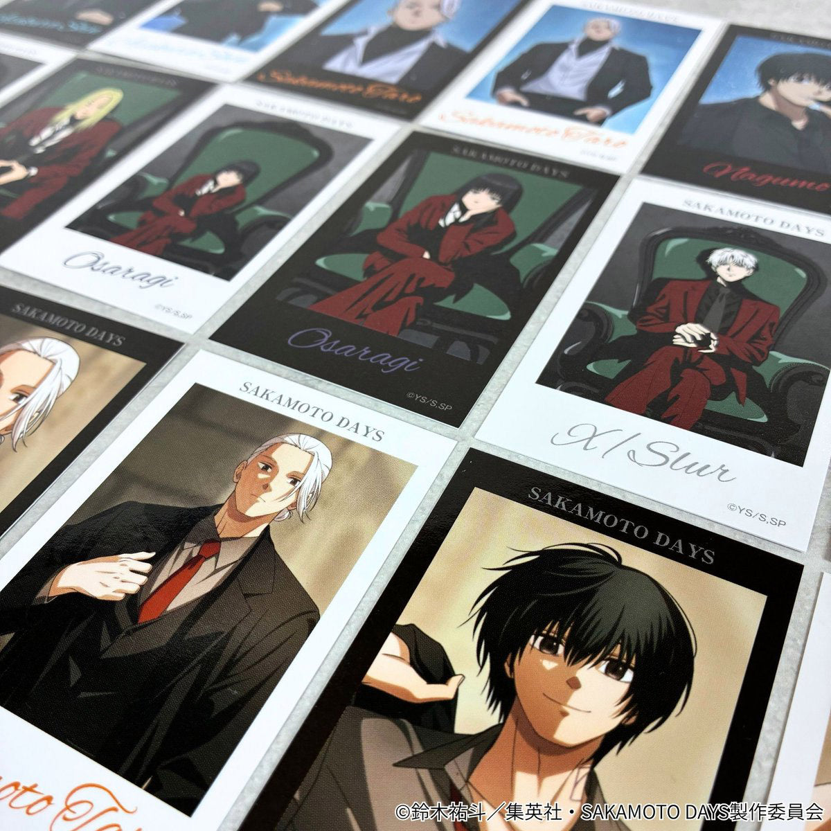 【ご予約10/29正午まで】SAKAMOTO DAYS限定 ブラインドフォトカード (1パック2枚入り・全34種) 全17パック コンプリートBOX <11月下旬発送予定>