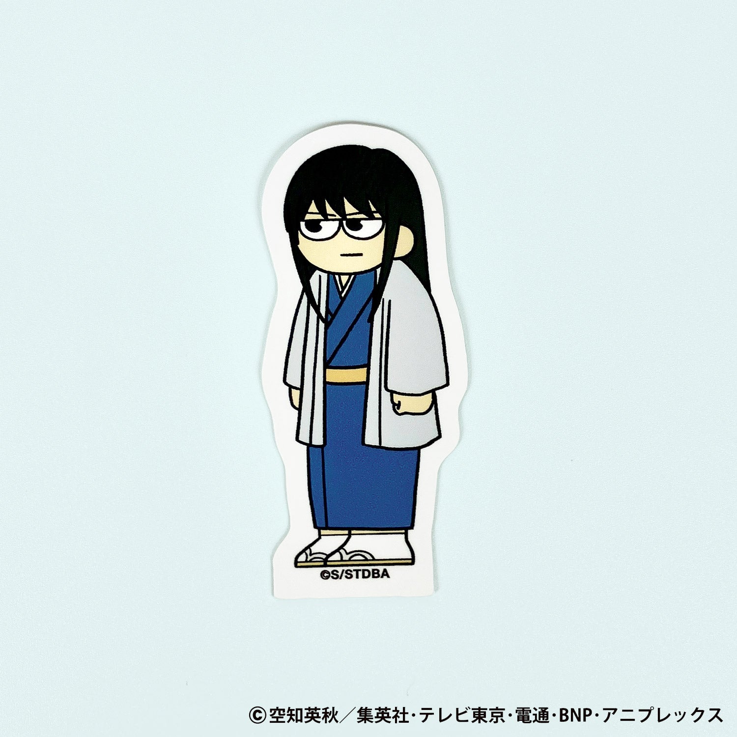 銀魂　ナンジャタウン　フード特典　桂小太郎　ステッカー ジャンプ（JUMP） 銀魂 アクリルステッカー D 桂小太郎柄
