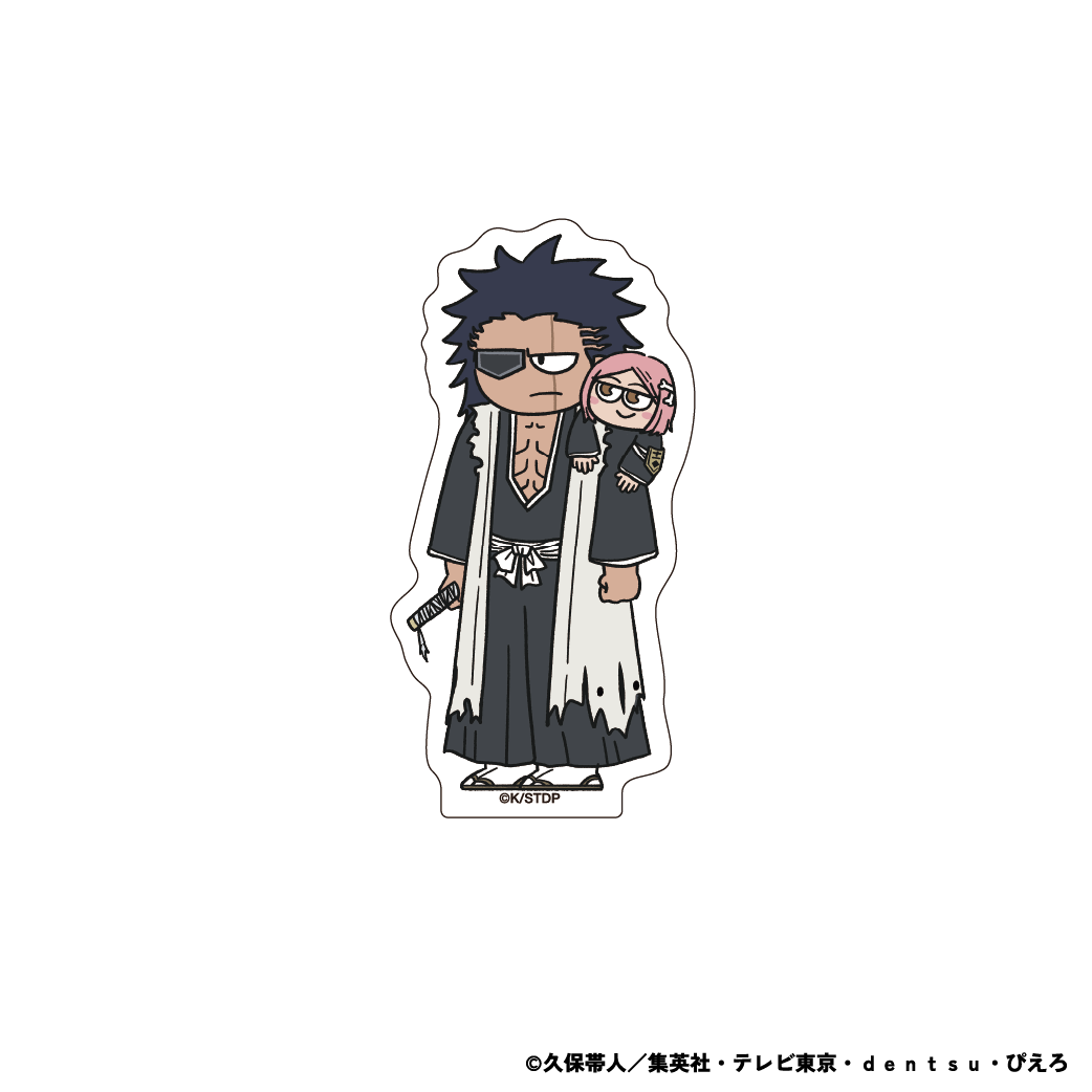 PochiMart】BLEACH 千年血戦篇 ダイカットステッカー 更木剣八＆草鹿や