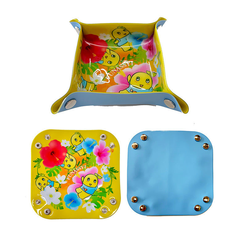 FL ふなっしーハイビスカスイエローPVCアクセサリートレイ