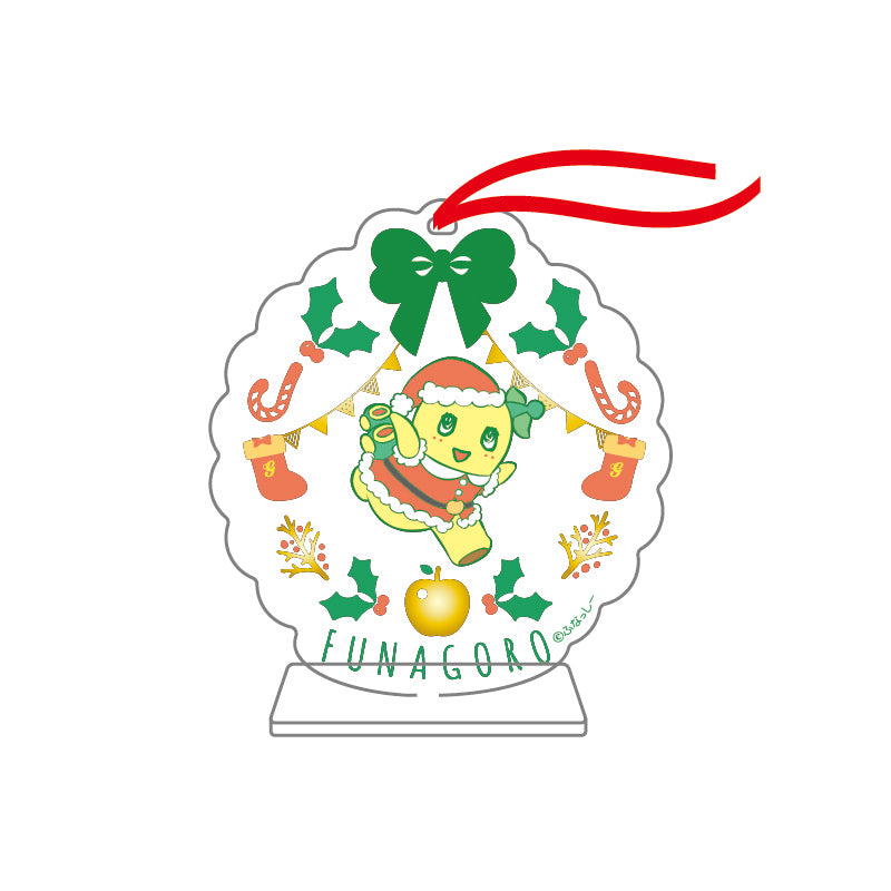 FL サンタふなごろー2WAYアクリルオーナメント